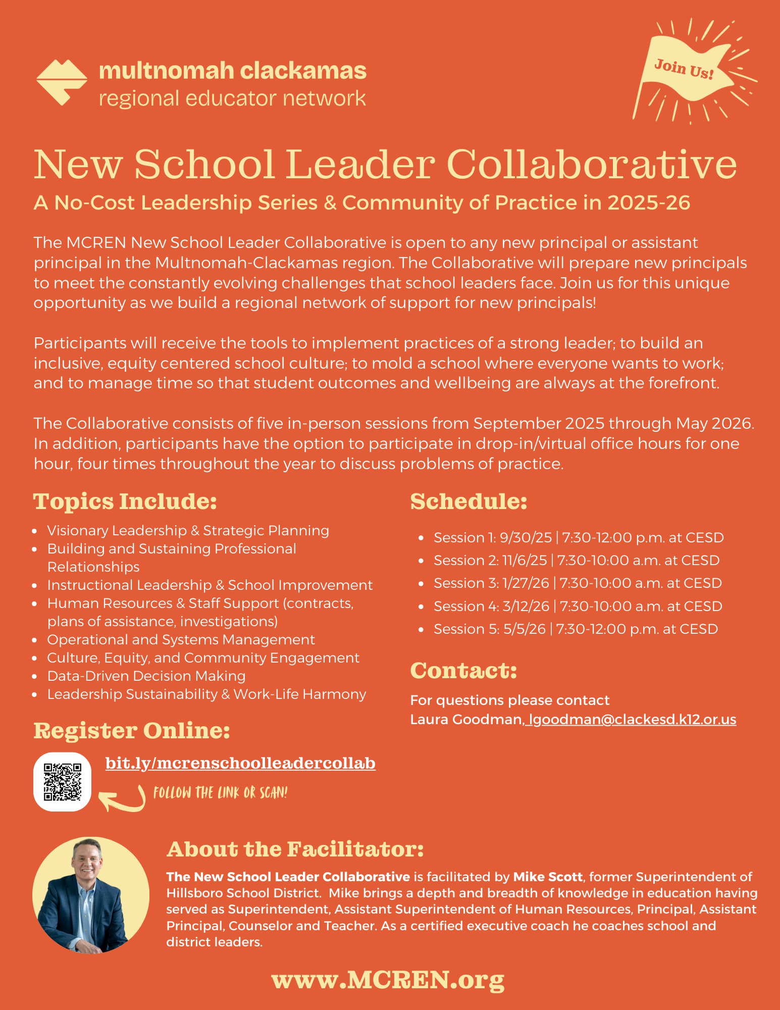 MCREN New School Leader Collaborative